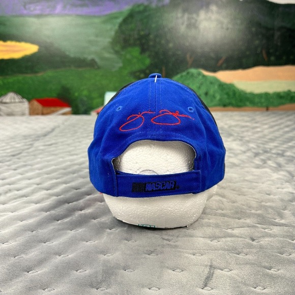 Lowes Racing 48 Jimmie Johnson Hat Cap NASCAR Color Block Strap Back Racing Logo - Picture 4 of 8